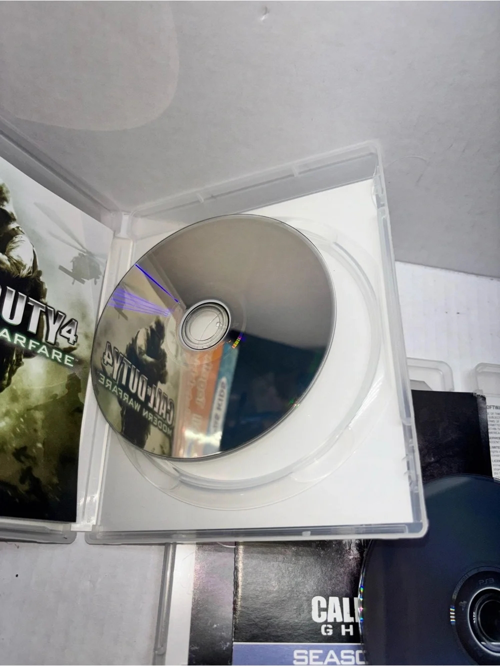 Activision ghosts scratches